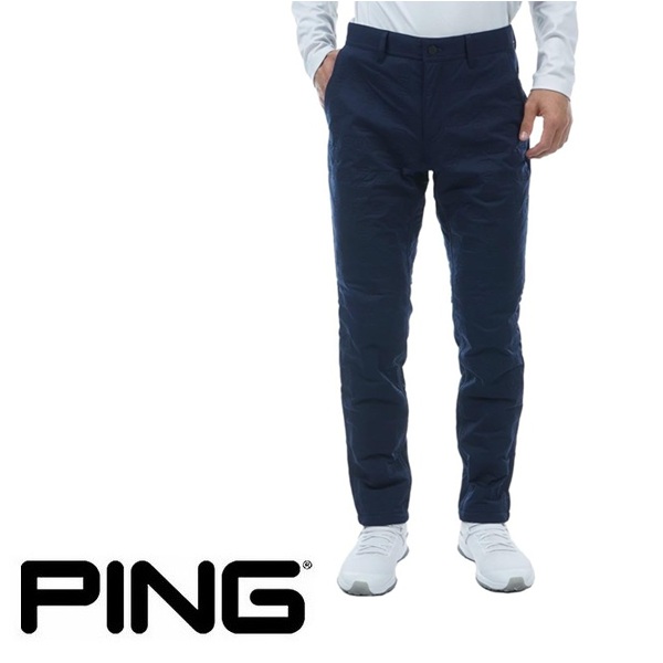 ピン ゴルフ メンズ モノグラム柄 ソニックキルト 中綿 ロングパンツ PING 621-3231007
