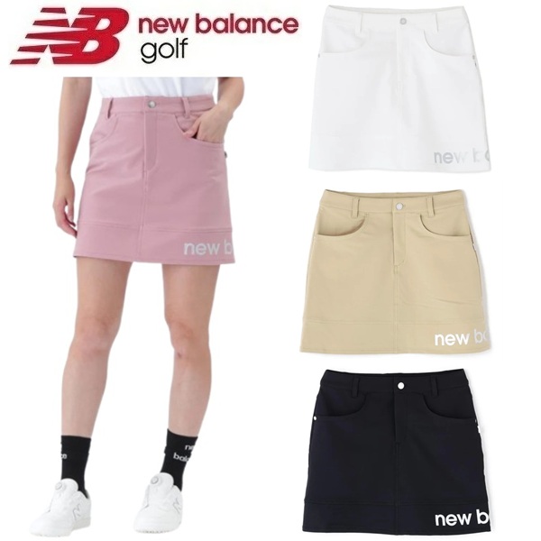 ニューバランス ゴルフ レディース 4WAYストレッチ 撥水 スカート New Balance Golf 012-5234501 2025年秋冬モデル