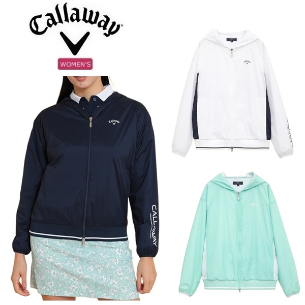 キャロウェイ ゴルフ レディース リップストップフルジップパーカーブルゾン Callaway Golf C25115200