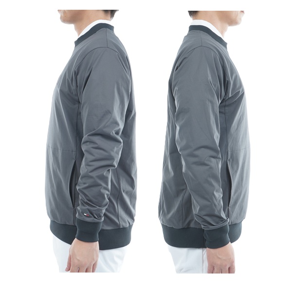 トミーヒルフィガー ゴルフ メンズ 防風 クルーネックスウェットTOMMY