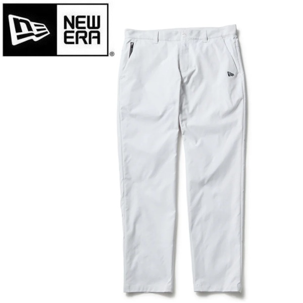 ニューエラ ゴルフ パンツ テーパード ストレッチ パンツ サイドロゴ ホワイト NEW ERA (14859902) 2026年春夏モデル