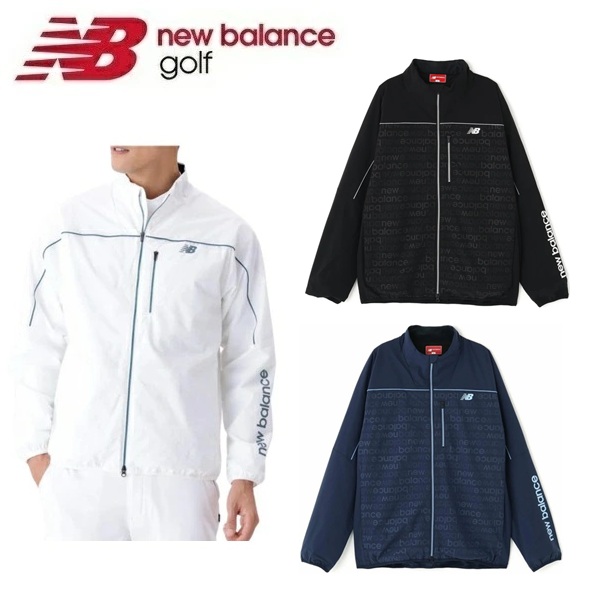 ニューバランス ゴルフ メンズ 保温 防風 撥水 フルジップ ブルゾン New Balance Golf 012-5220004 2025年秋冬モデル