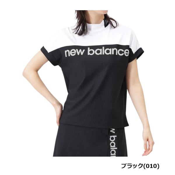 ニュー平衡にする ゴルフ レディース プルオーバー フレンチ衣手 モックネック ティーシャツ New Balance Golf 012-6166511 2026年春夏ひな型