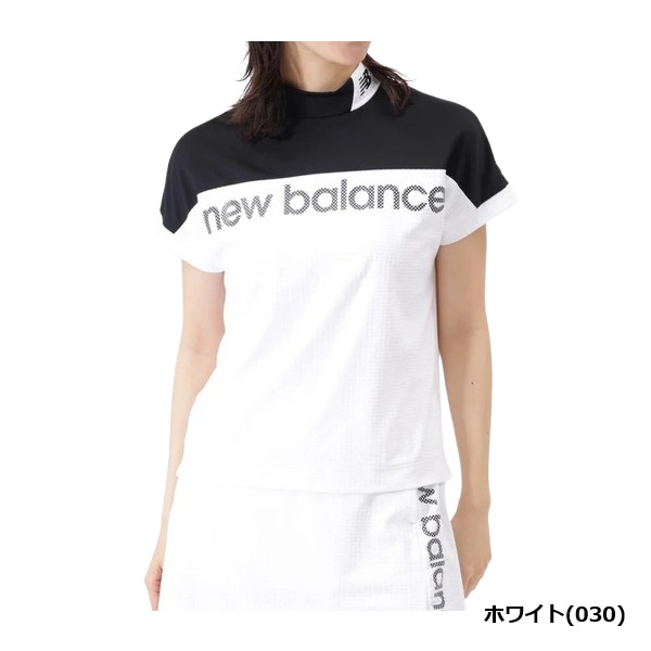 ニュー平衡にする ゴルフ レディース プルオーバー フレンチ衣手 モックネック ティーシャツ New Balance Golf 012-6166511 2026年春夏ひな型