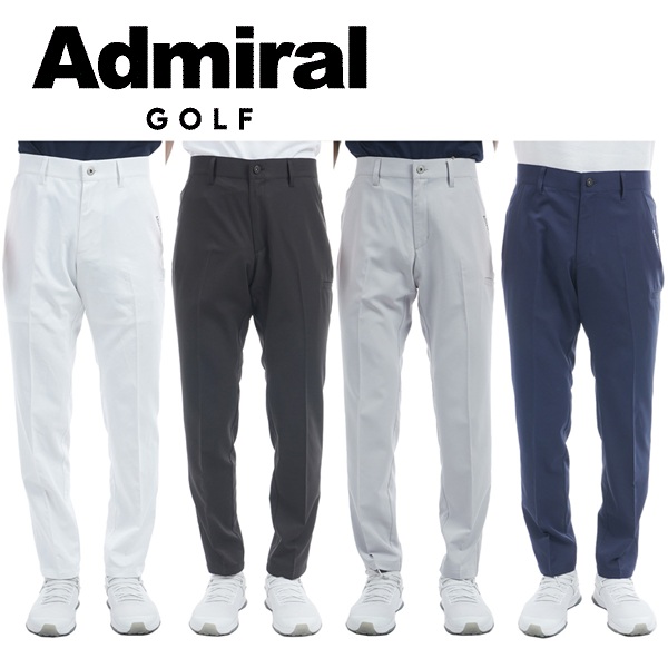 Admiral 2025春夏　上下セット アドミラル ゴルフ メンズ 打ち水 ワイドテーパードパンツ ADMIRAL
