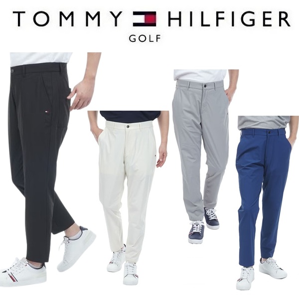 トミーヒルフィガー ゴルフ メンズ アイスドビー アンクルパンツ TOMMY HILFIGER GOLF THMA624 2026年春夏モデル