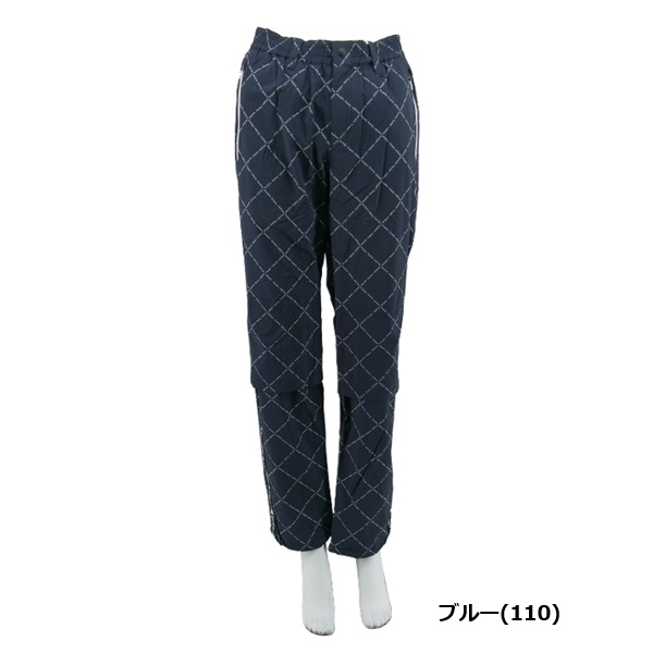 マスターバニーエディション レディース レインウェア ダイヤロゴプリント ナノリップ レインパンツ MASTER BUNNY EDITION 758-0989404_1