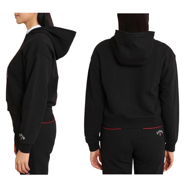 キャロウェイ ゴルフ レディース プルオーバー コットン 裏毛