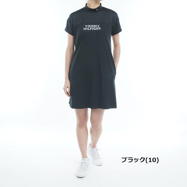 トミーヒルフィガー ゴルフ レディース TH正六面体 エンボスコンビ 衣装 TOMMY HILFIGER THLA343 2023春夏ひな型