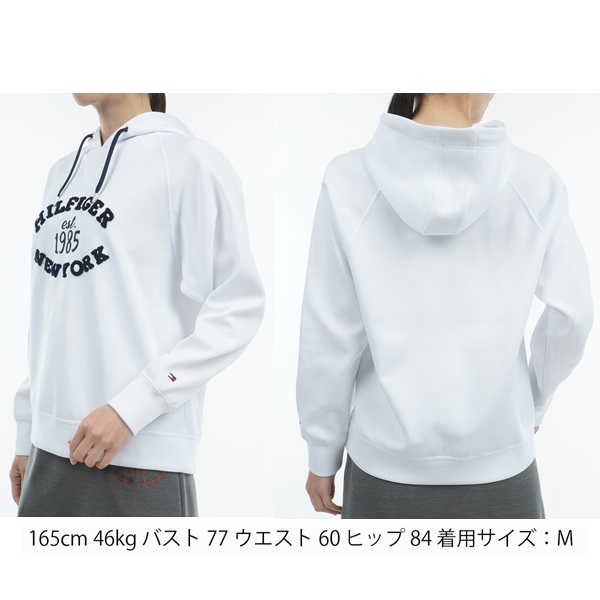 トミーヒルフィガー ゴルフ レディース ア—チロゴ スウェットフ—ディ