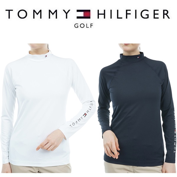 トミーヒルフィガー ゴルフ レディースモックネックインナー TOMMY HILFIGER GOLF THLA490 2024年秋冬モデルの通販は 9,900円
