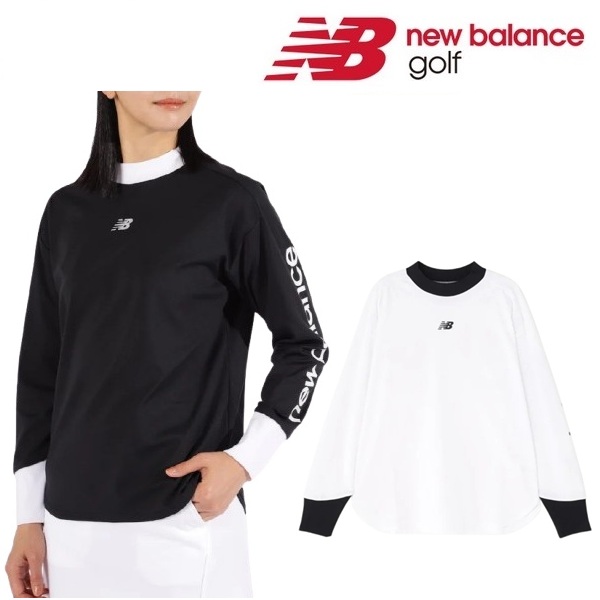 ニューバランス ゴルフ レディース リラックス 長袖 モックネック プルオーバー New Balance Golf 012-5167501 2025年春夏モデル
