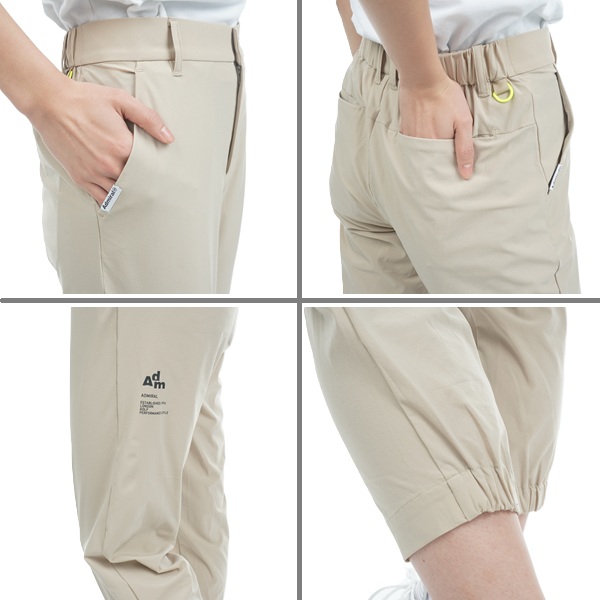 アドミラル ゴルフ レディース ナイロン伸ばすこと ジョガーパンツ ADMIRAL ADLA346