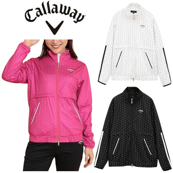 キャロウェイ ゴルフ レディース ブルゾン スターストレッチ フルジップブルゾン Callaway Golf C24215200