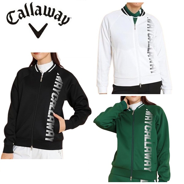 キャロウェイ ゴルフ レディース ブルゾン ダンボールスウェットフルジップ ブルゾン Callaway Golf C24217201