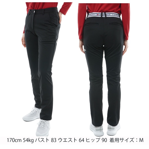 トミーヒルフィガー ゴルフ レディース 気流校正刷り ウォームズボン下 TOMMY HILFIGER GOLF THLA383