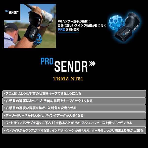 ヤマニ ゴルフ ProSENDR プロセンダー スイング練習器 TRMZNT51の通販 ...
