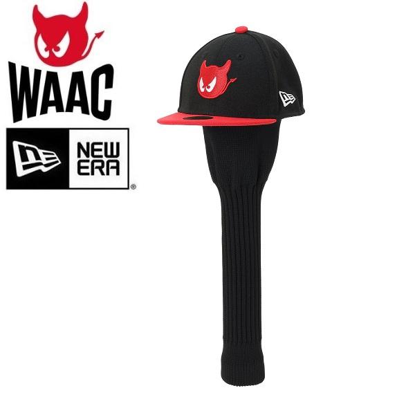 ワック ゴルフ ヘッドカバー UNISEX NEW ERA ヘッドカバー ドライバー用 ブラック 2025年発売 WAAC 072252860