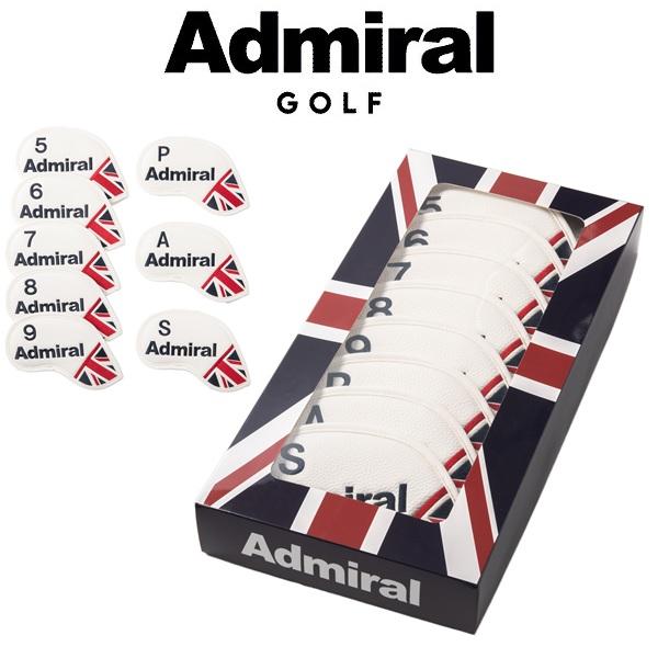 アドミラル ゴルフ アイアンカバー アイアンセット ユニオンジャック Admiral Golf  ADMG5BH5