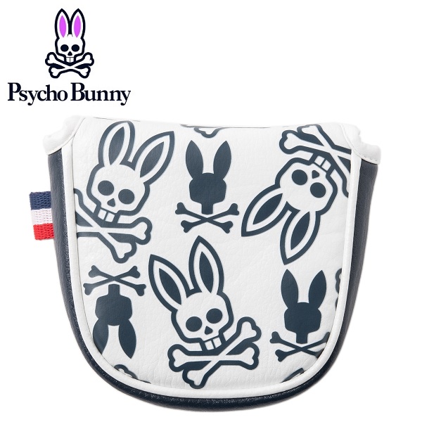 サイコバニー ゴルフ パターカバー マレット MONOGRAM Psycho Bunny PBMG5FH5