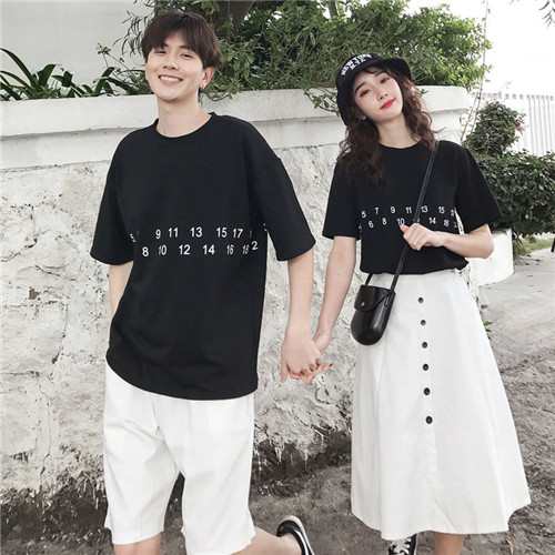 ペア カップル Tシャツ ペアルック ブランド T シャツ お揃い Tシャツ 夫婦 カップル お揃い 服 かわいい ペアルック 結婚 記念日 プレゼの通販はau Pay マーケット Gt Smile