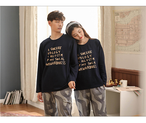 ペア カップル 人気 ペア パジャマ カップル 綿 カップル ペア ルームウェア レディース 結婚祝い お揃い パジャマ メンズ 長袖 おしゃれの通販はau Pay マーケット Gt Smile