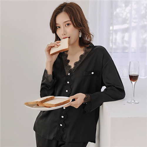 レディース 合成 シルク パジャマ 長袖 ルームウェア レディース やわらか パジャマ レディース かわいい 前開き 部屋着 レディース ルーの通販はau Pay マーケット Gt Smile