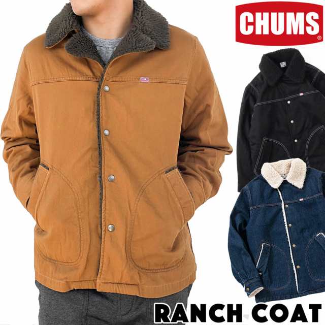 チャムス Chums ランチコート Ranch Coat ボアジャケット デニムコート デニムジャケット の通販はau Pay マーケット 2m50cm