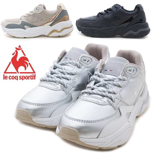 le coq sportif ルコックスポルティフ QL1QJC55SV QL1QJC55GG QL1QJC55BK レディーススニーカー LCS R1800 シューズ 靴 ランニング ブラ