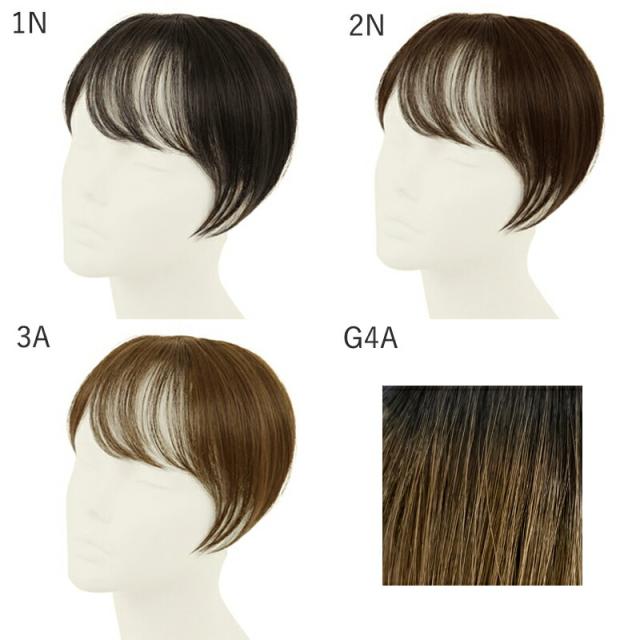 在庫処分】ナチュラルショートタイプ プレミアム白髪かくしウィッグ