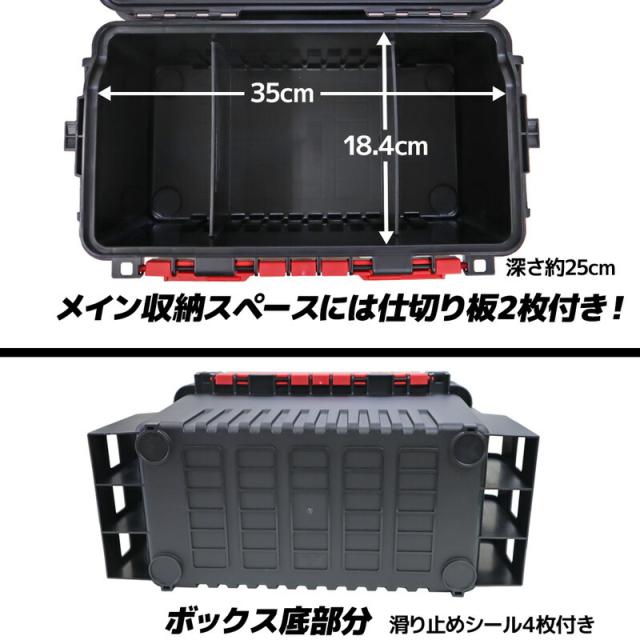 ダイワ タックルボックス TBシリーズ TB4000 ブラック/レッド ダイワ タックルボックス TBシリーズ TB4000 ブラック/レッド