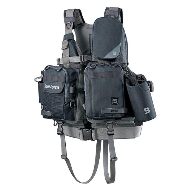 ライフジャケット 釣り ブルーストーム BLUESTORM レバンテ 2.0 L2-BSJ45 ゲームベスト フィッシングベスト 固型式 レジャー用 L2 高階救命器具 救命胴衣 ウェーディング シーバス 大人用 フローティングベスト_6