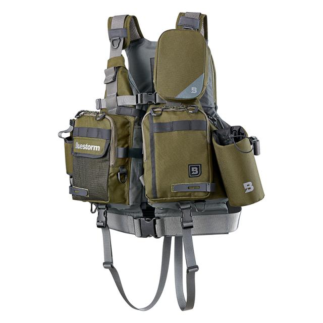 ライフジャケット 釣り ブルーストーム BLUESTORM レバンテ 2.0 L2-BSJ45 ゲームベスト フィッシングベスト 固型式 レジャー用 L2 高階救命器具 救命胴衣 ウェーディング シーバス 大人用 フローティングベスト_8