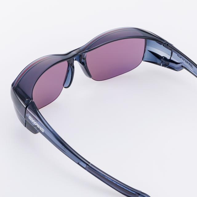 スワンズ 偏光サングラス Over Glass ULTRA LENS ハーフリム OG5-0168 MBK or OG5-0170 SCLA 釣り UVカット フィッシング 専用布袋+メガネ拭き付_17
