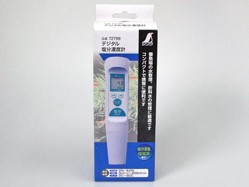 デジタル塩分濃度計 72799 シンワ測定 環境測定器の通販はau PAY