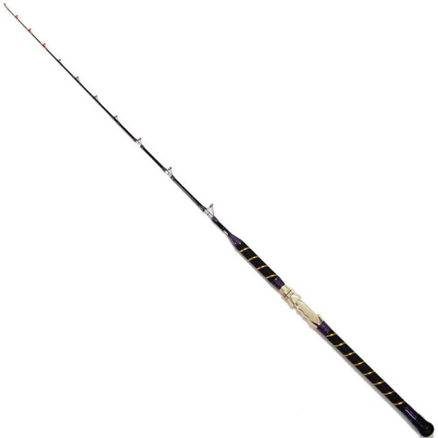 無限ピュア船 落とし込み スペシャル 180-100号 (ホワイト/ブラック) リアルワンピース モデル (220098)｜アンダーベイト 泳がせ 青物 竿 ロッド ワラサ ブリ ヒラマサ カンパチ マダイ 海 船 タテ釣り 釣り