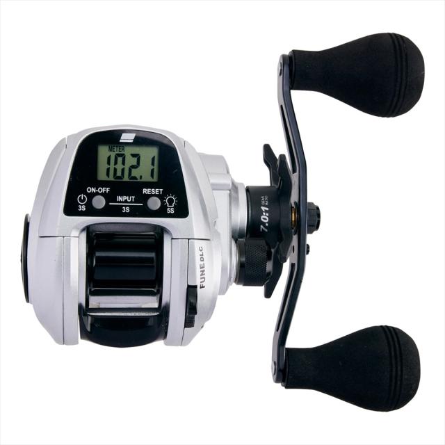 アブガルシア デジタルカウンターリール Fune DLC H(abu-005587)｜タイラバ 鯛カブラ マダイ 船カワハギ イカメタル 船メバル アジ ライトゲーム 釣具 両軸リール フライデー 遠里 リール 船釣り
