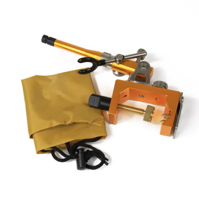 無心 燦 総塗り 竿掛け 二本物 小仕舞＆GINKAKU メタル へら万力 G-097