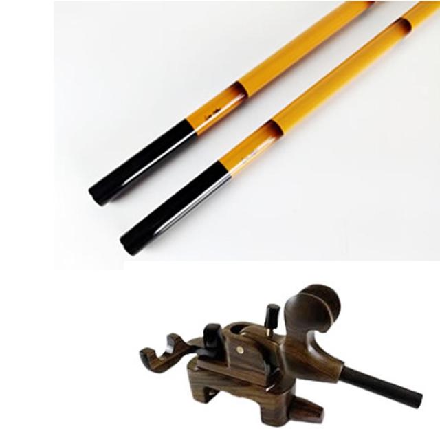 ダイシン 勇志 1本半竿掛セット 口巻 大砲万力コクタン(daishin-735211