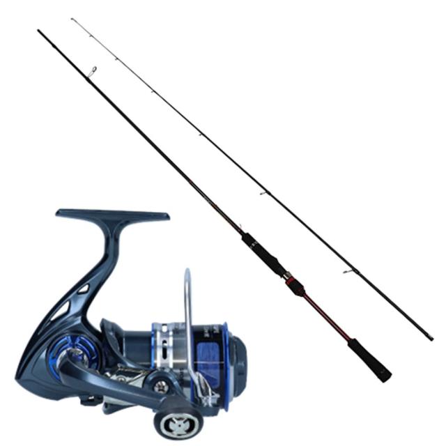 ガンサイトエギング＆V-MAX 2510 DX-PEセット (egingset-052)｜エギング セット エギング ロッド リール セット エギングセット エギングロッド エギ 釣りセット スポーツライン イカ アオリイカ 釣り フジKガイド