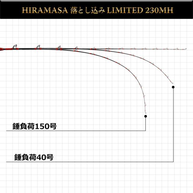 ゴクスペヒラマサ230MH電動セット 無限ピュア船 ヒラマサ落とし込みリミテッド 230MH＆レオブリッツ 400 (ori-funeset689)｜Gokuspe ヒラマサ落とし込み専用竿 レオブリッツ 400J 落とし込み釣り タテ釣り ヒラマサ ブリ マダイ クエ ハタ ゴクスペ 無限ピュア船_5