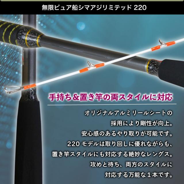 ゴクスペヒラメムゲンビュア 220 15-100号 ゴクスペ(Gokuspe) 無限