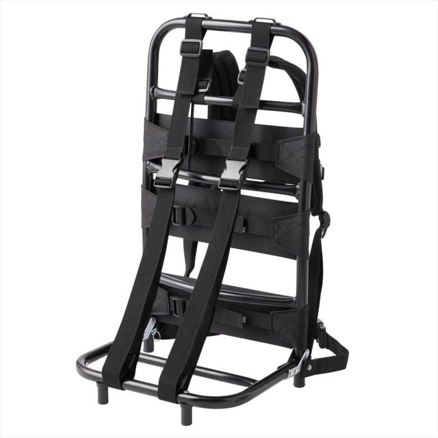 PROMARINE LEH410 折りたたみ アルミ背負子DX (hd-500348)｜キャリー 背負子 運搬 荷物 海 河 川 キャンプ バッグ 運ぶ 釣り 釣具 つりぐ 道具 用品 遠里 おり ORI