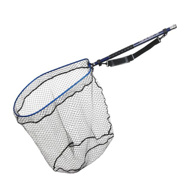 おり釣具 カーボン玉の柄 ラーカルシャフト 3.5M ランディングネット サイズM 2点セット (netset-039)｜オカッパリ ランディング ポール ロング シャフト 柄 ギャフ 磯玉 チヌ グレ シーバス スズキ イカ エギング 磯 波止 海 釣り