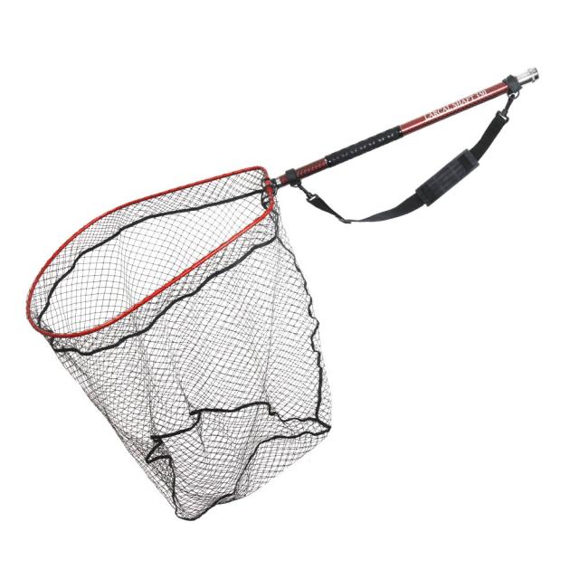 おり釣具 カーボン玉の柄 ラーカルシャフト 3.5M ランディングネット サイズM 2点セット (netset-039)｜オカッパリ ランディング ポール ロング シャフト 柄 ギャフ 磯玉 チヌ グレ シーバス スズキ イカ エギング 磯 波止 海 釣り