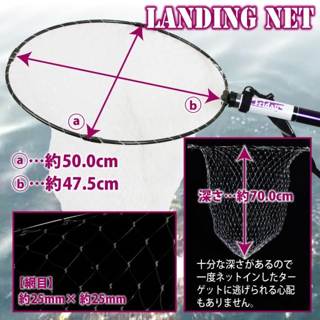 おり釣具 フライデー ランディングネット 500 タモジョイント＆ホルダー(右差/左差)＆ベルト付き(カーキ/ブラック) 4点セット (netset-056)｜オカッパリ ランディング シャフト ギャフ チヌ シーバス エギング 釣り ネットホルダー ミリタリー MOLLESYSTEM リーニア おり釣具 フライデー ランディングネット 500 タモジョイント