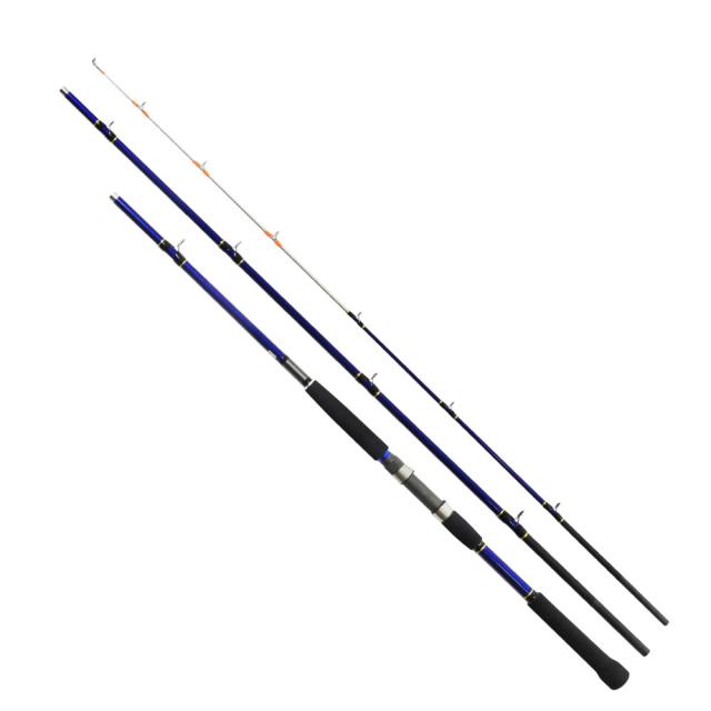 並継汎用船竿 マルチプラスIT400 80号-300  Fujiガイド搭載【SUN WOO】(ogk-295187)｜船竿 カーボン チューブラー 並継 釣具 釣竿 釣り竿 ロッド 海釣り 船竿 青物 ヒラメ マゴチ マダイ アジ サバ 船ロッド 黒船_1