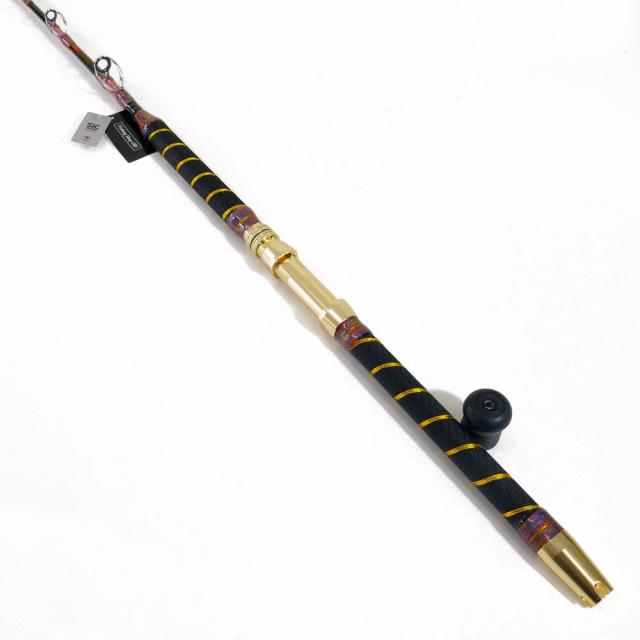 おり釣具 グラスソリッド船竿 パグマイヨ クロス総糸巻 リアルワンST 170-400号(ori-783361)｜竿 釣り竿 大物 大物竿 クエ キハダマグロ カンパチ ヒラマサ 総糸巻 ワンピース アルミシート 大型魚 おり釣具