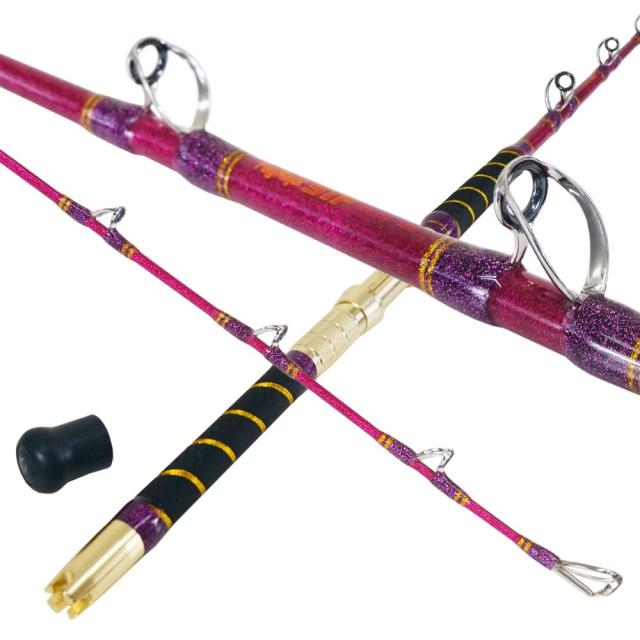 おり釣具 リアルワンピーススタンディングロッド パグマイヨ STF190(100〜250号)(ori-783408)｜竿 釣り竿 大物 大物竿 クエ キハダマグロ カンパチ ヒラマサ 総糸巻 ワンピース アルミシート 大型魚 ゴクスぺ おり釣具