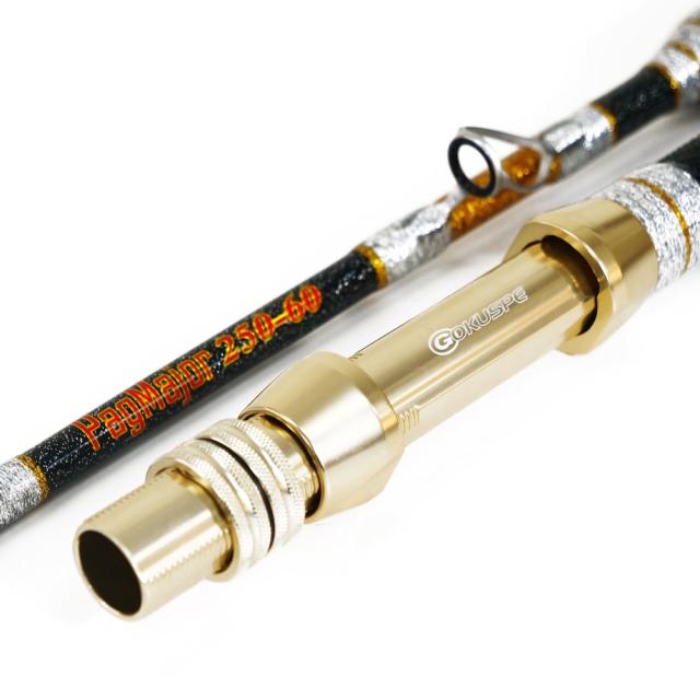 おり釣具 グラスソリッド総糸巻船竿 超軟調真鯛 パグマイヨ 250-60号(ori-783422)｜竿 釣り竿 軟調竿 アルミリールシート LCガイド マダイ コマセマダイ 置き竿 おり釣具_8